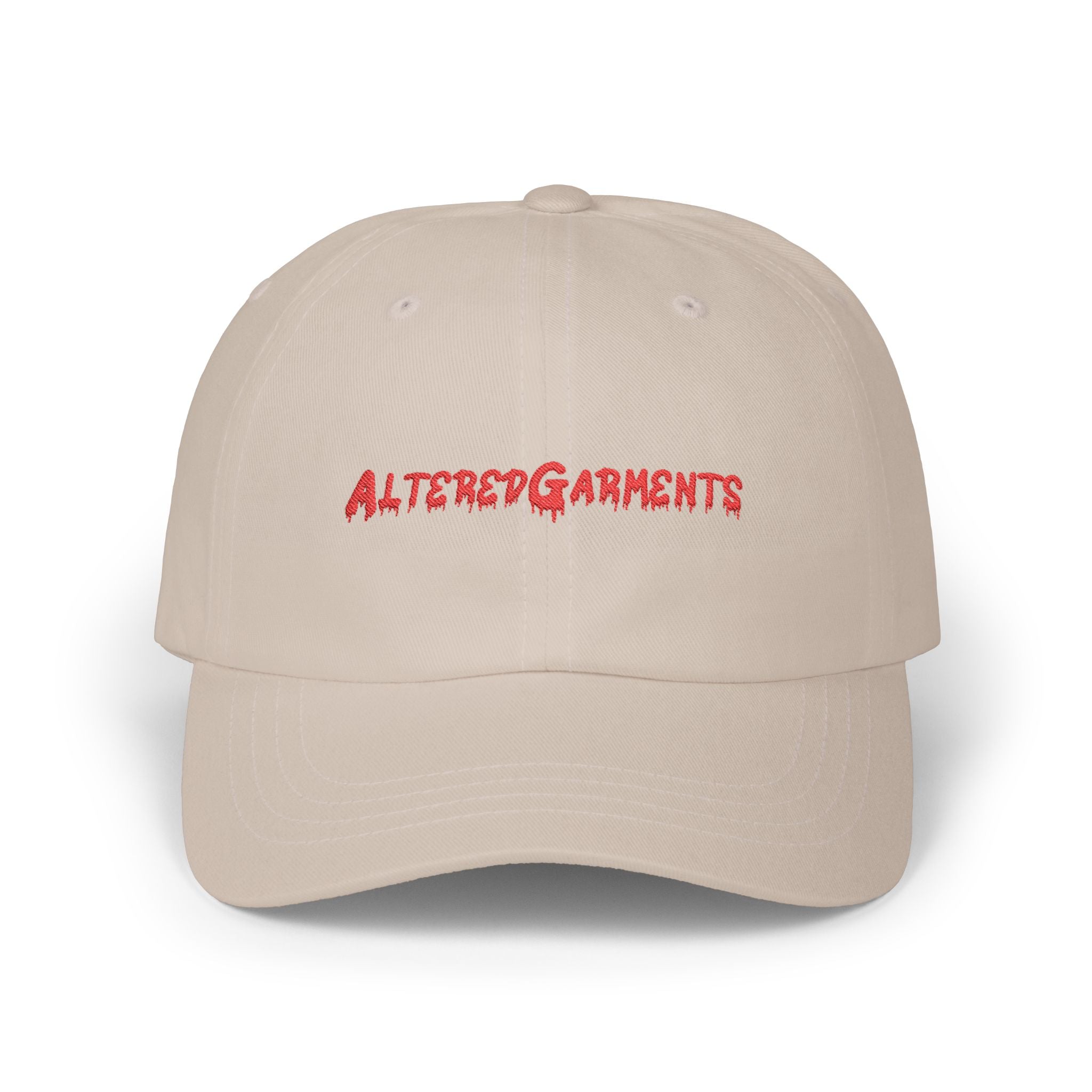 Altered Garments Embroidered Horror Dad Cap