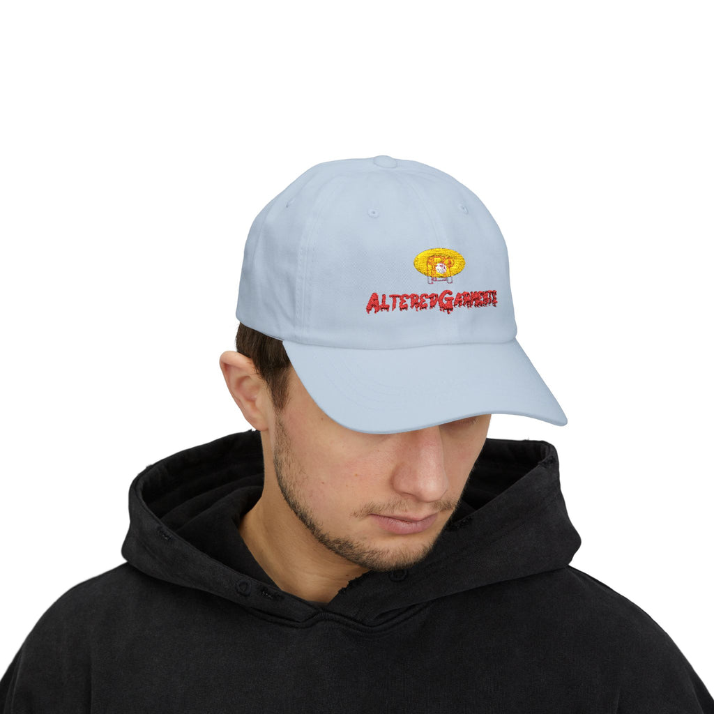 Altered Garments Embroidered Horror Dad Cap