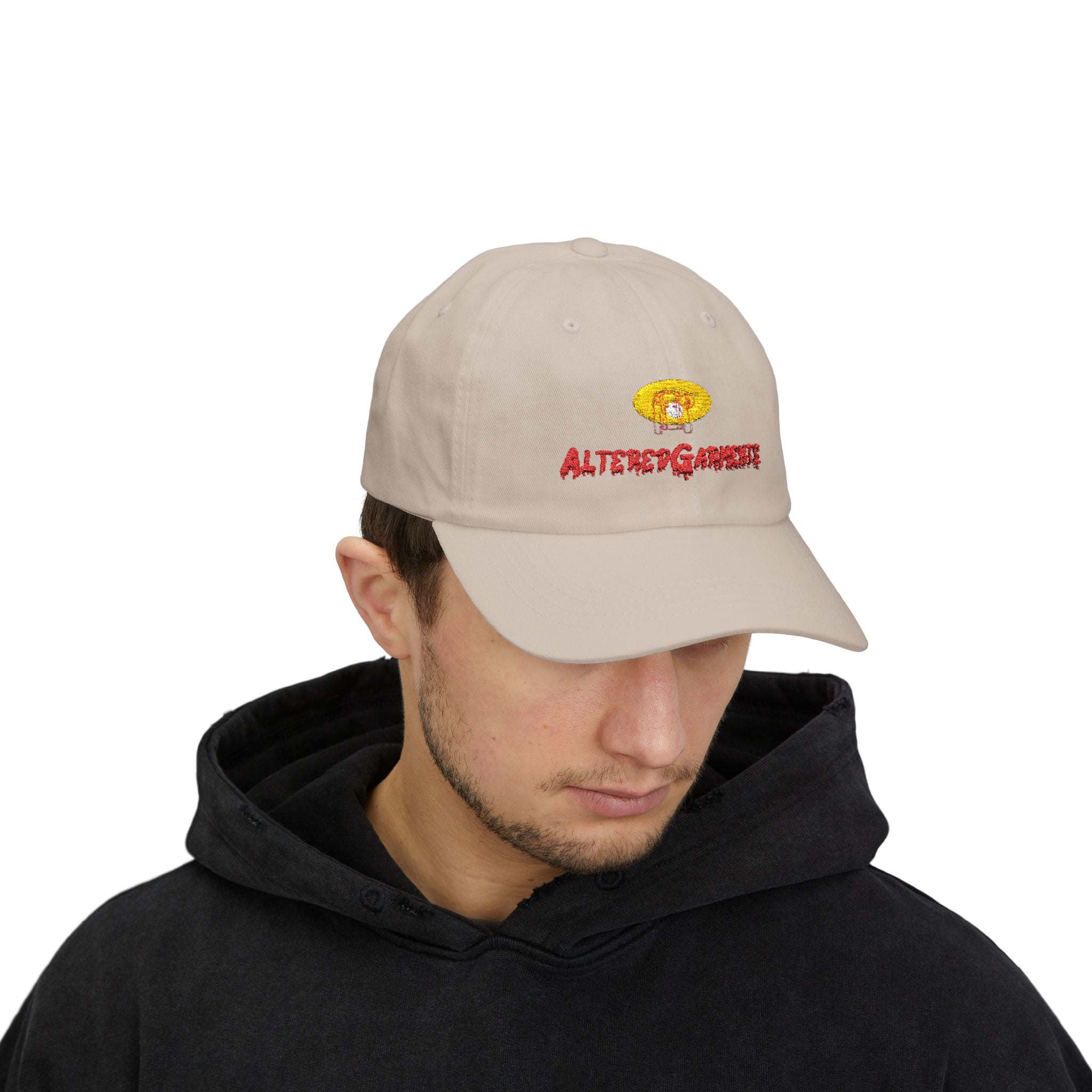 Altered Garments Embroidered Horror Dad Cap