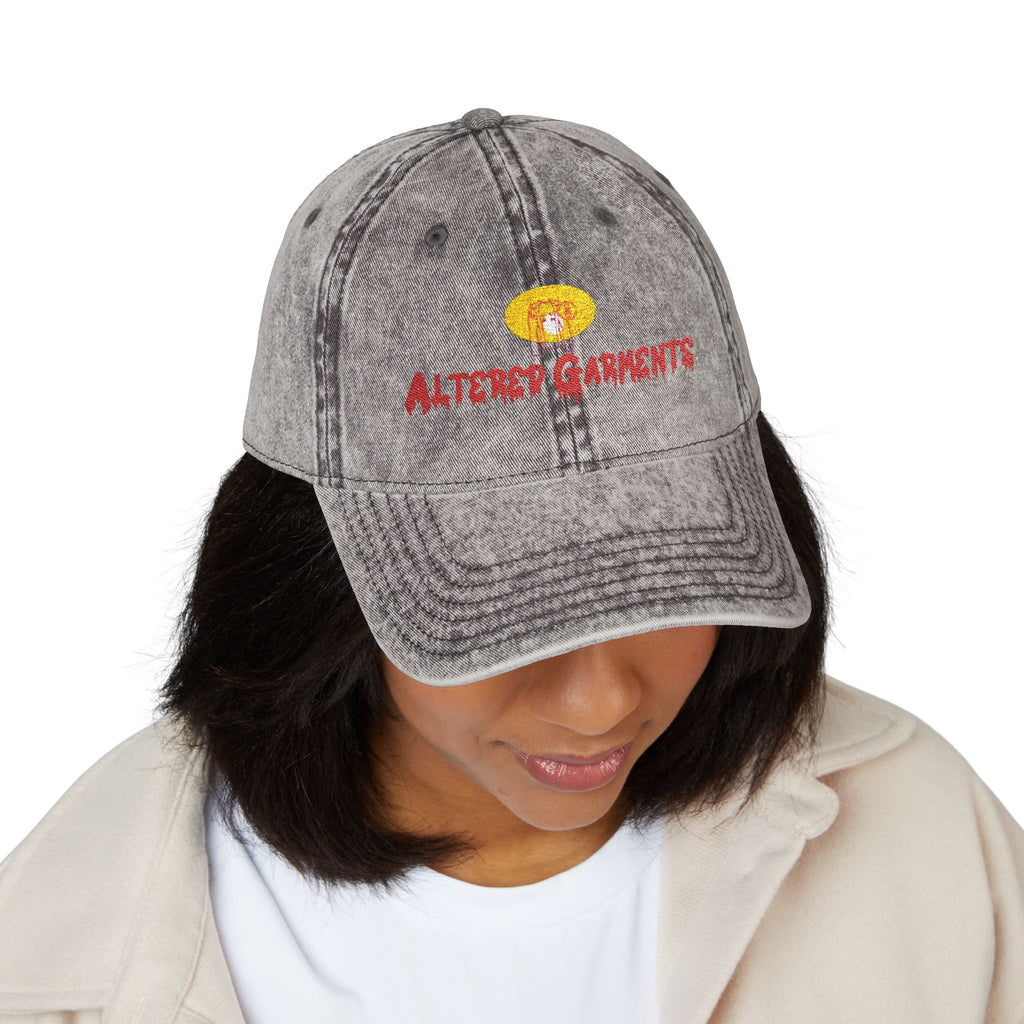 Altered Garments Vintage Embroidered Cap