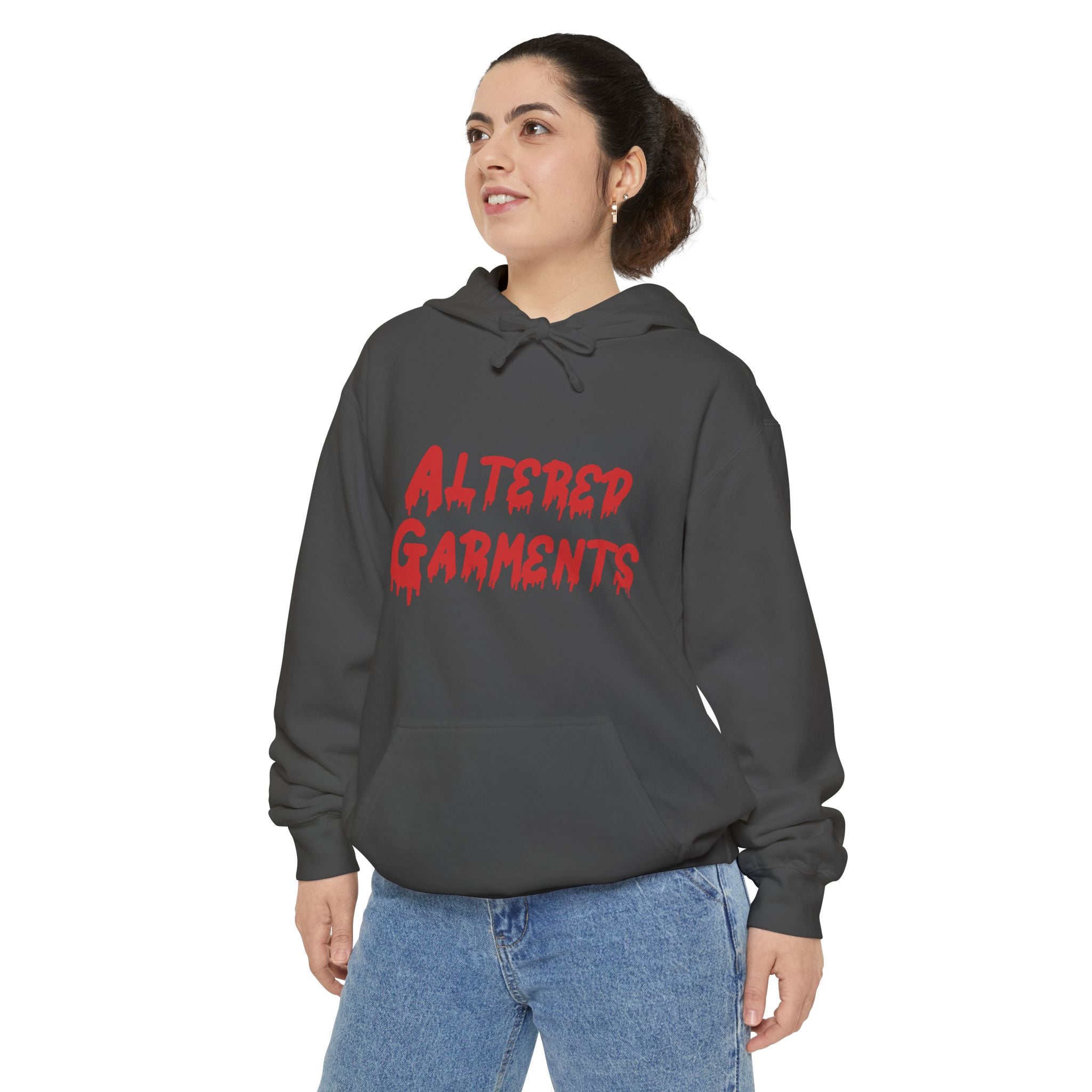 Altered Garments Unisex Garment-Dyed Hoodie