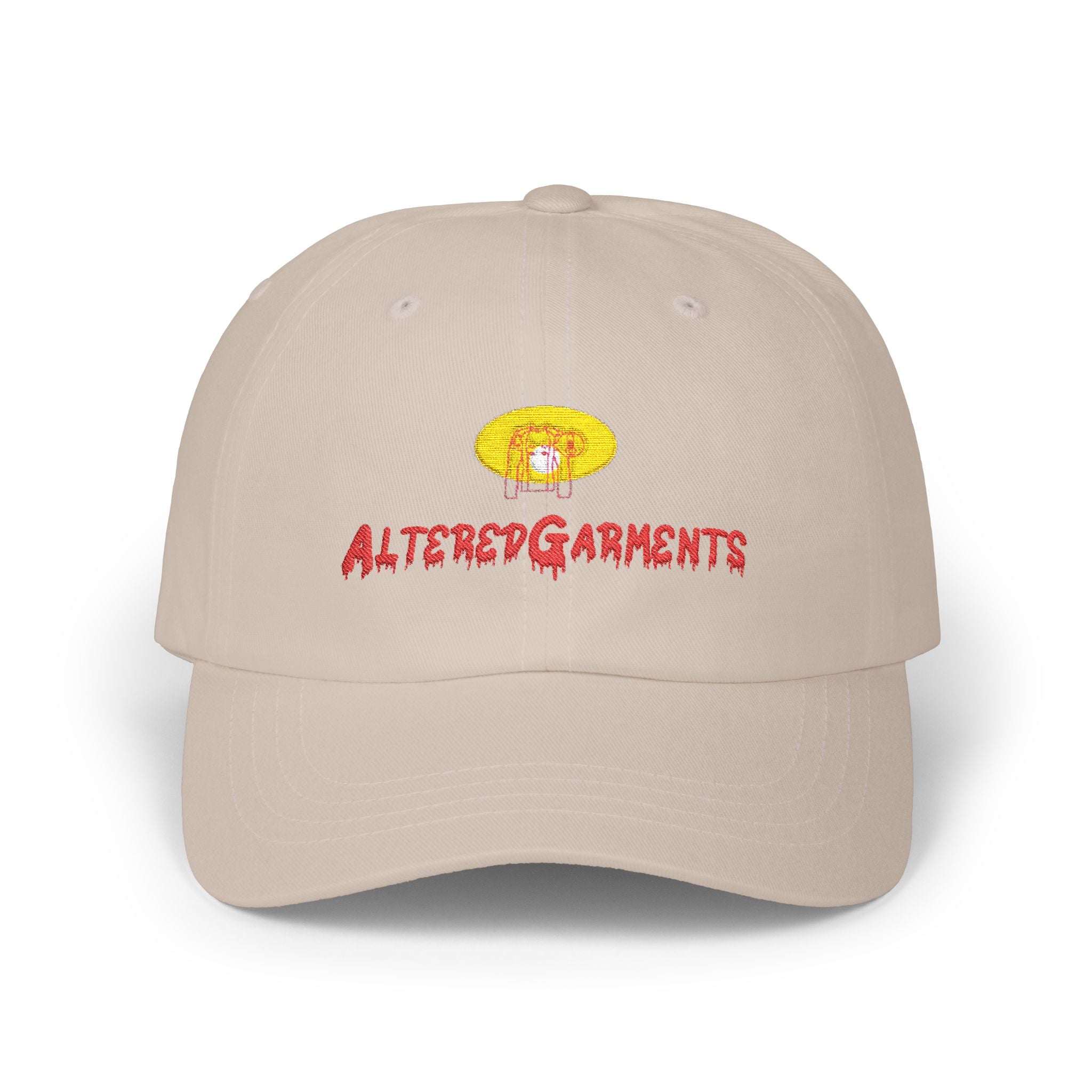 Altered Garments Embroidered Horror Dad Cap
