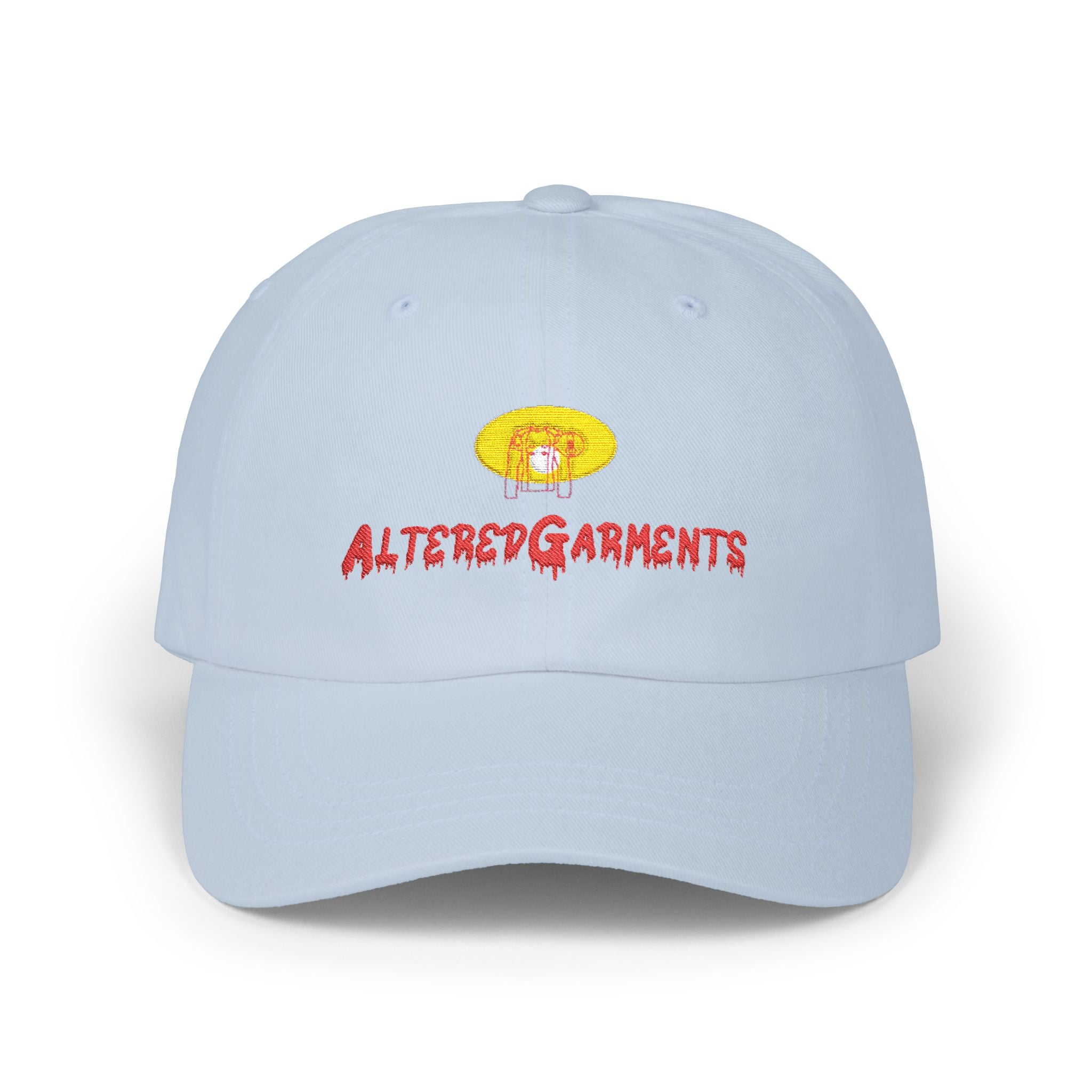 Altered Garments Embroidered Horror Dad Cap