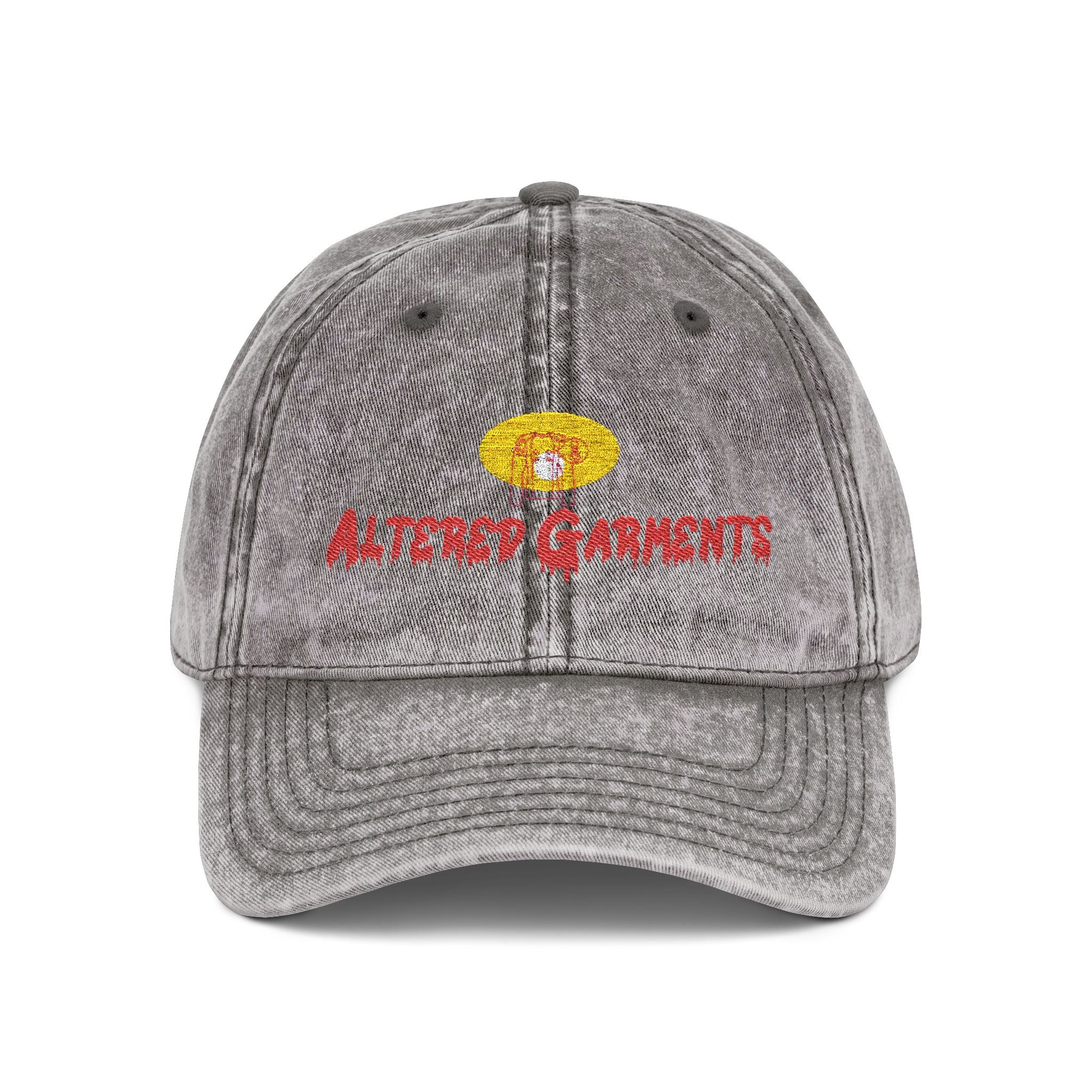 Altered Garments Vintage Embroidered Cap