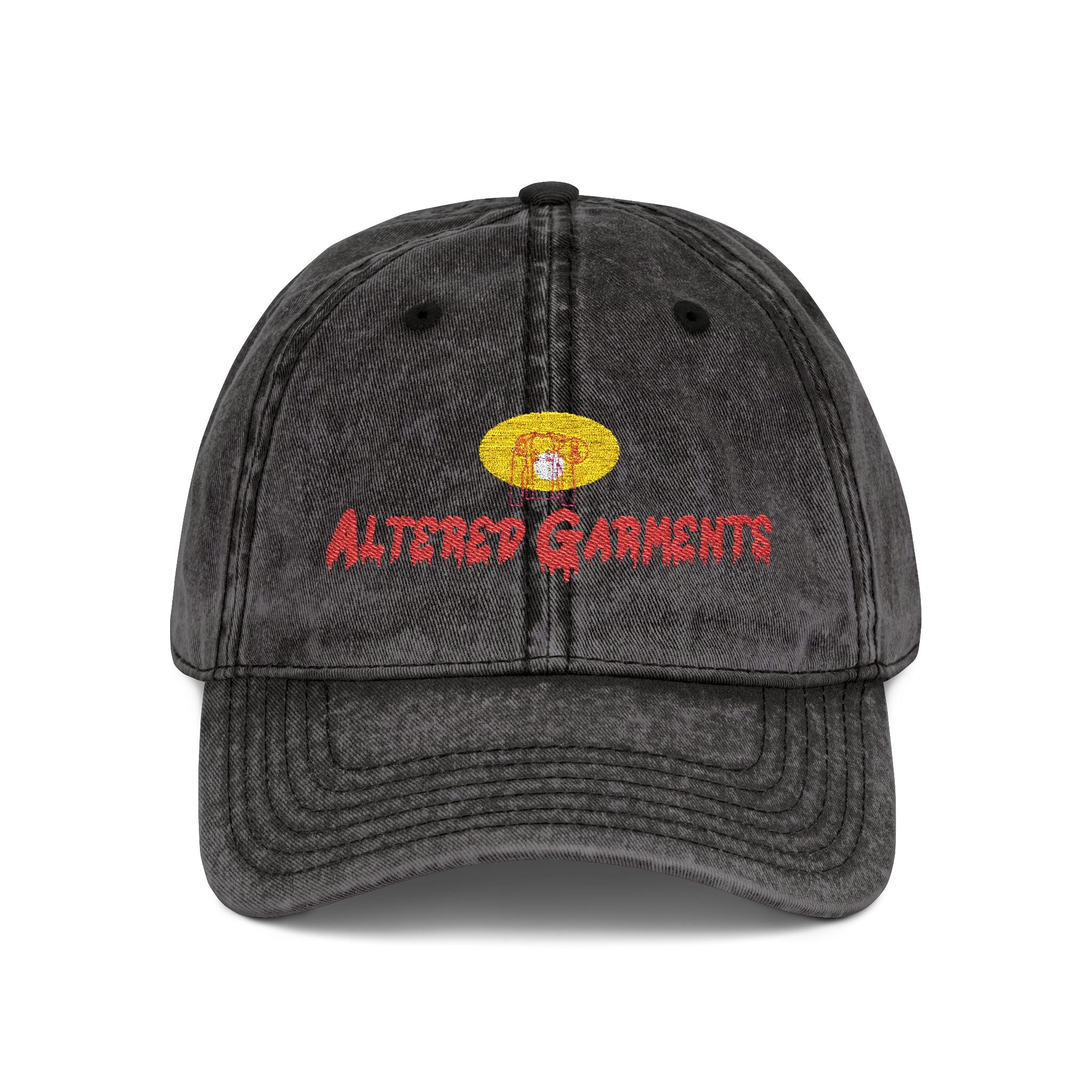 Altered Garments Vintage Embroidered Cap