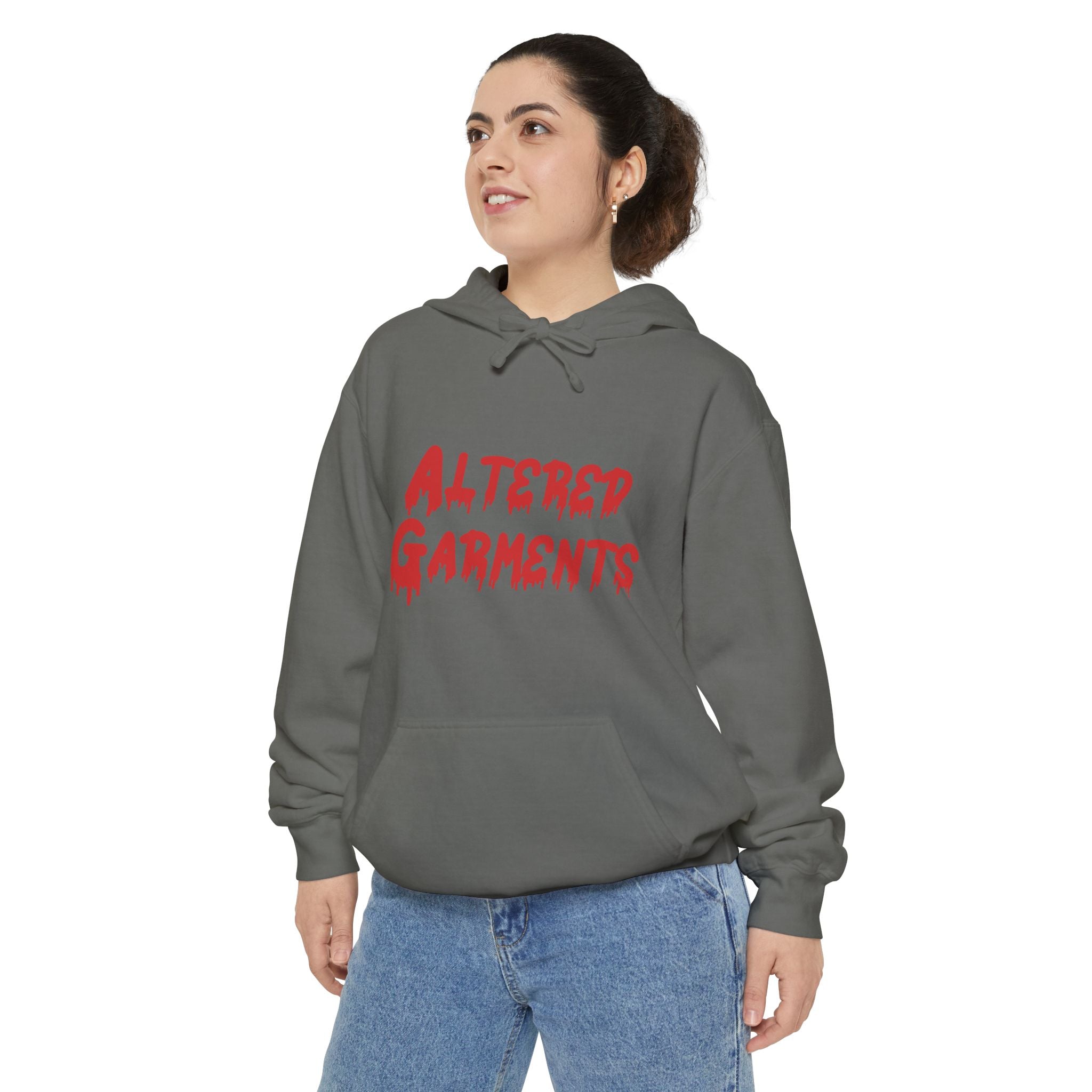 Altered Garments Unisex Garment-Dyed Hoodie