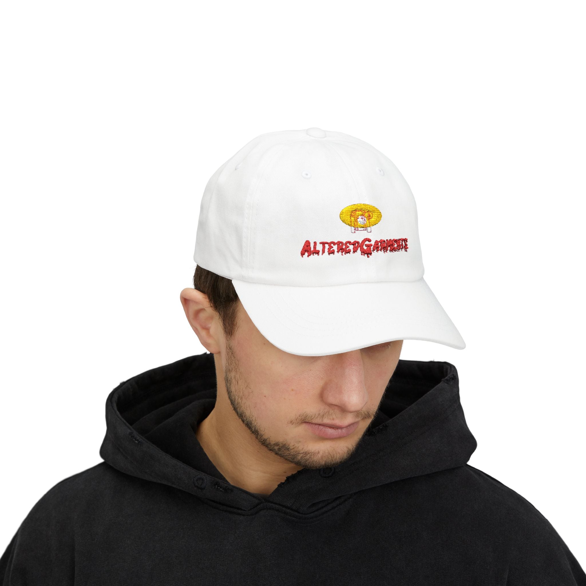 Altered Garments Embroidered Horror Dad Cap