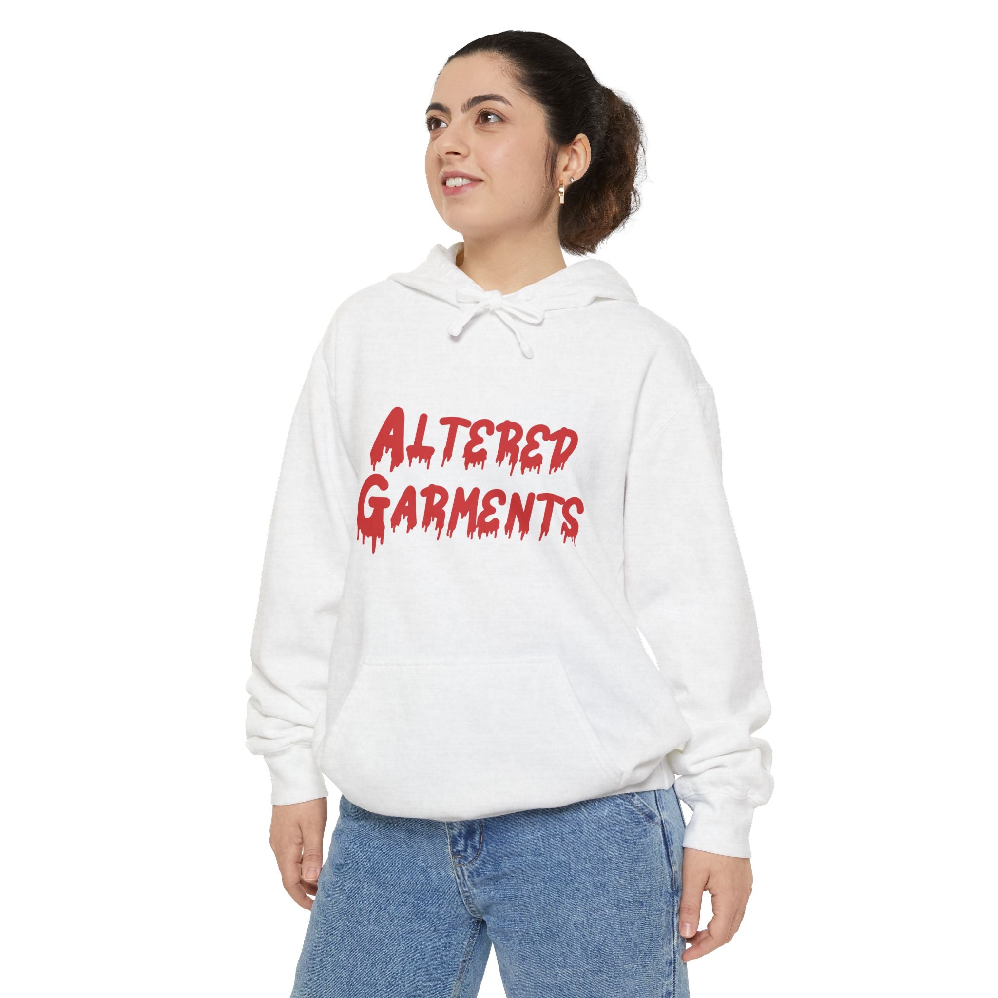 Altered Garments Unisex Garment-Dyed Hoodie